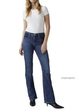 Levi's Classic Bootcut Jeans Mid Rise Stretch Denim